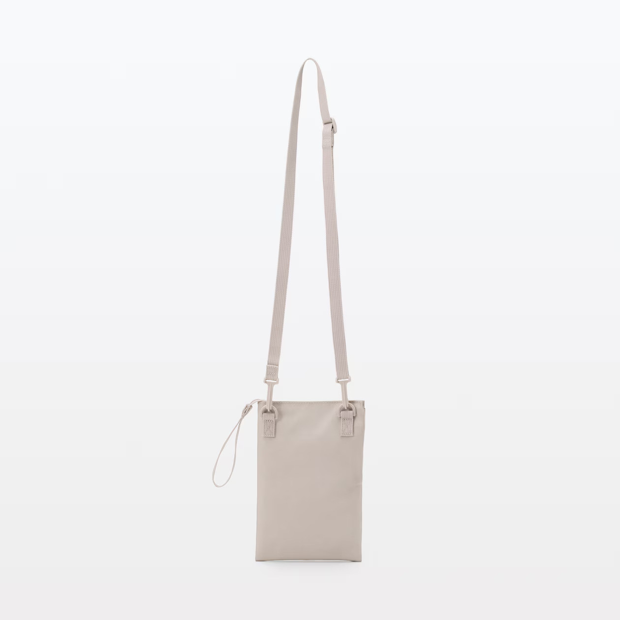 Saszetka cross body wodoodporna beżowa