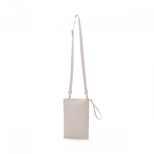 Saszetka cross body wodoodporna beżowa