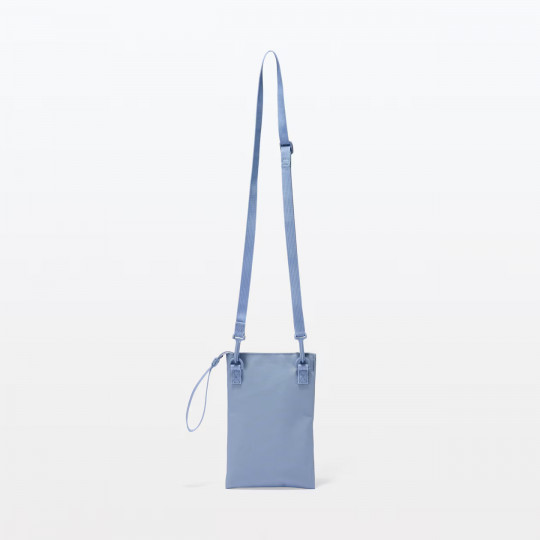 Saszetka cross body wodoodporna niebieska