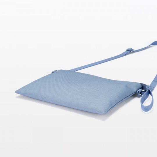 Torebka listonoszka mała niebieska