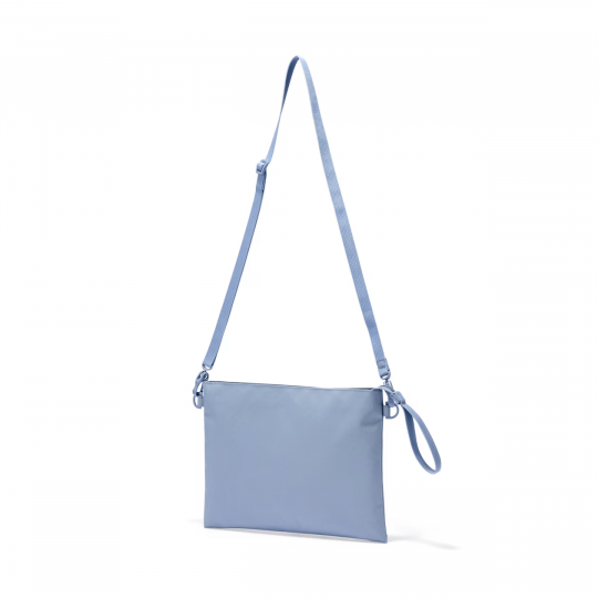 Torebka listonoszka mała niebieska