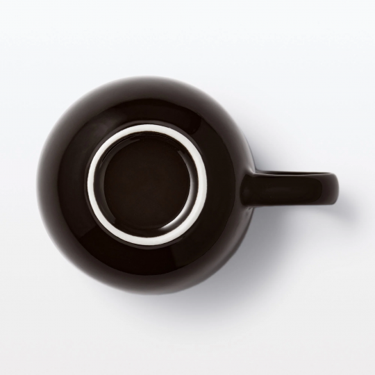 Kubek z porcelany 380 ml brązowy