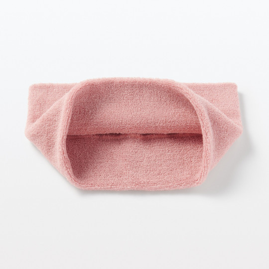 Opaska kosmetyczna wąska różowa