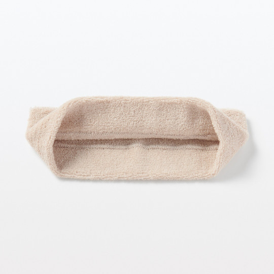 Opaska kosmetyczna wąska beżowa