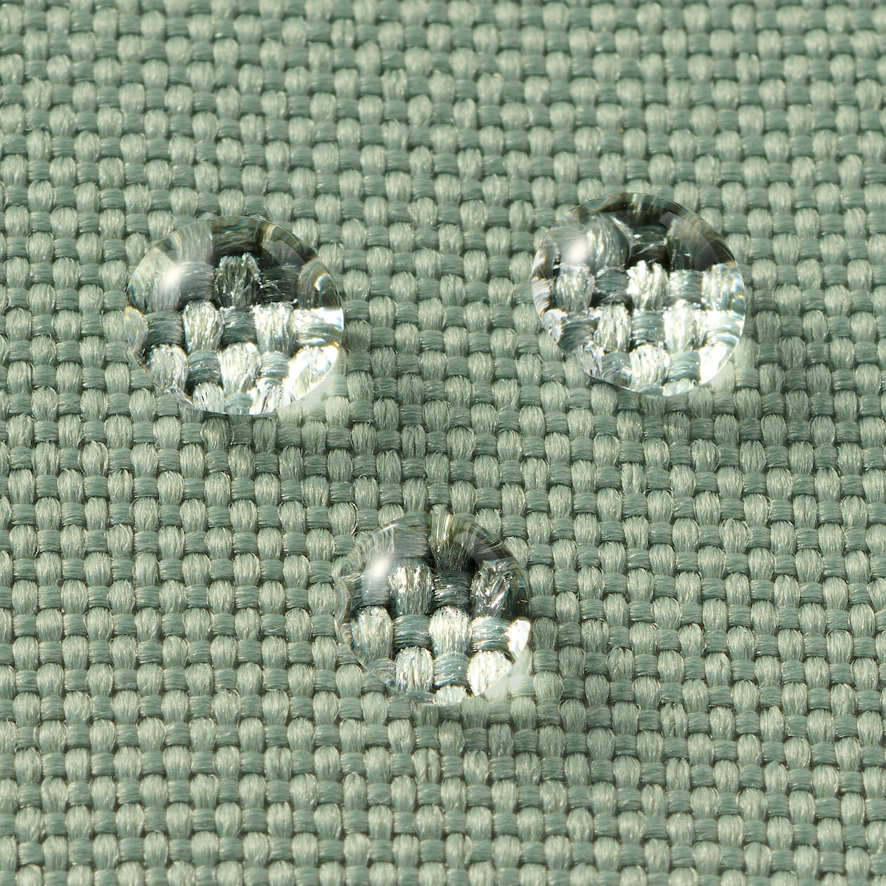 Saszetka cross body wodoodporna zielona