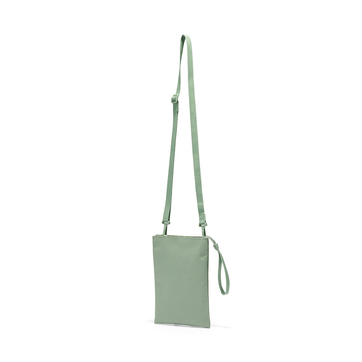 Saszetka cross body wodoodporna zielona