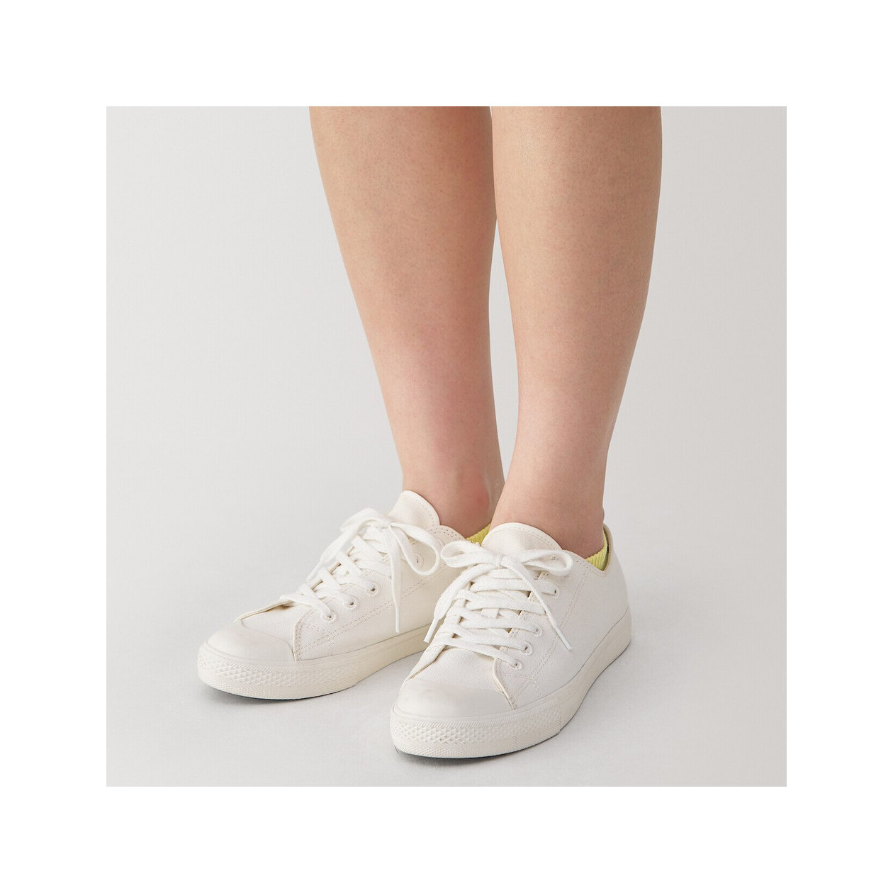 Skarpety niskie żółte