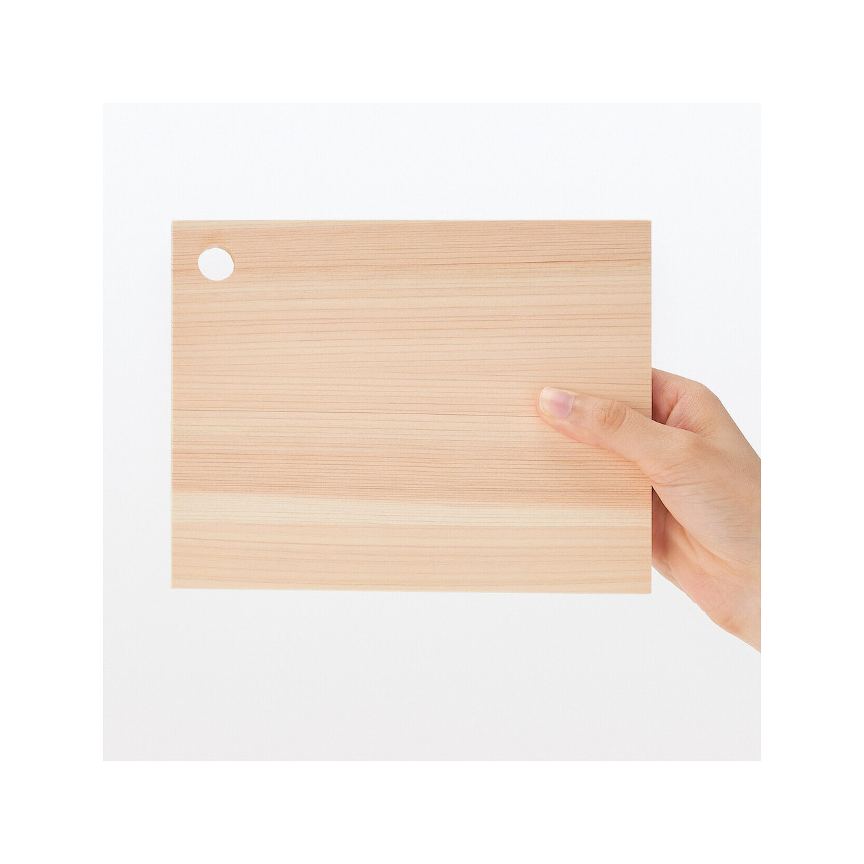 Deska do krojenia z drewna hinoki S