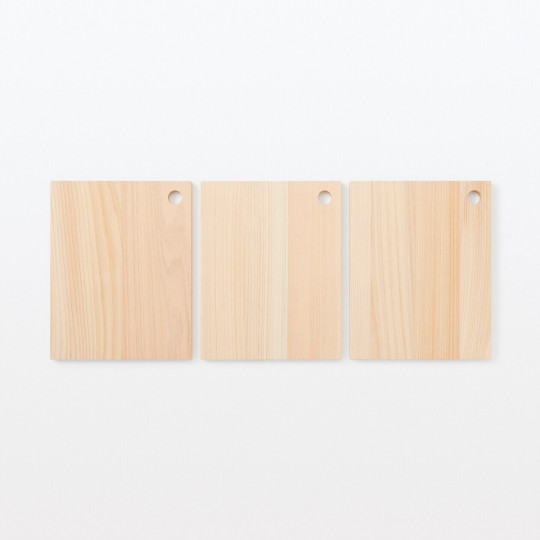 Deska do krojenia z drewna hinoki S