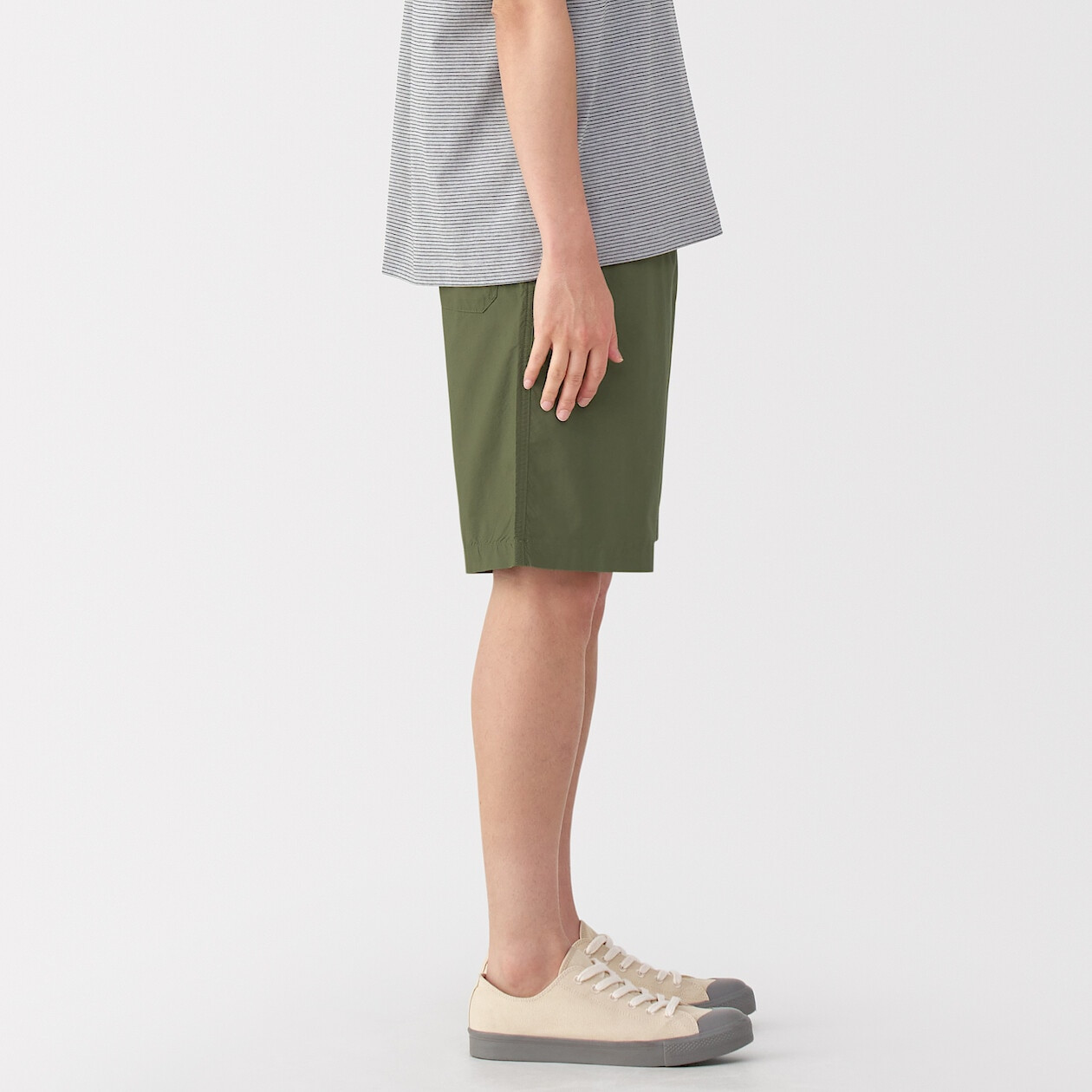 Szorty bawełniane khaki