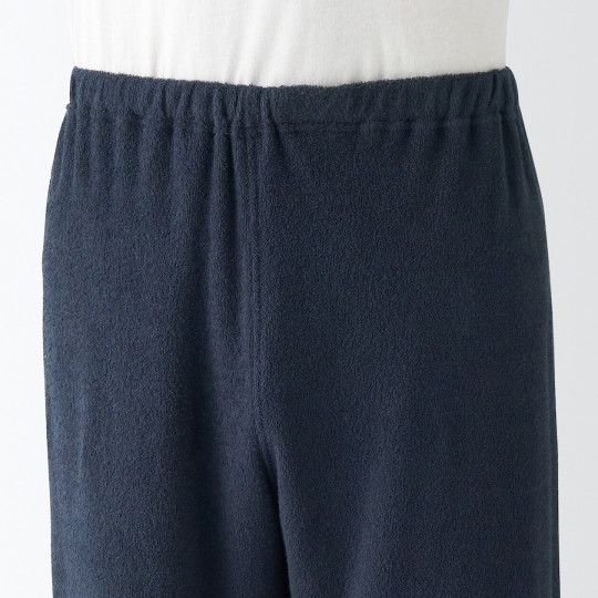 Piżama męska frotte granatowa