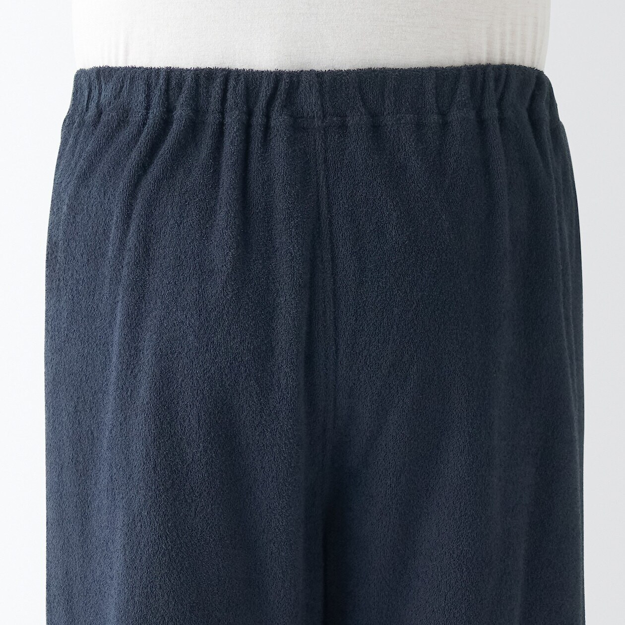 Piżama męska frotte granatowa