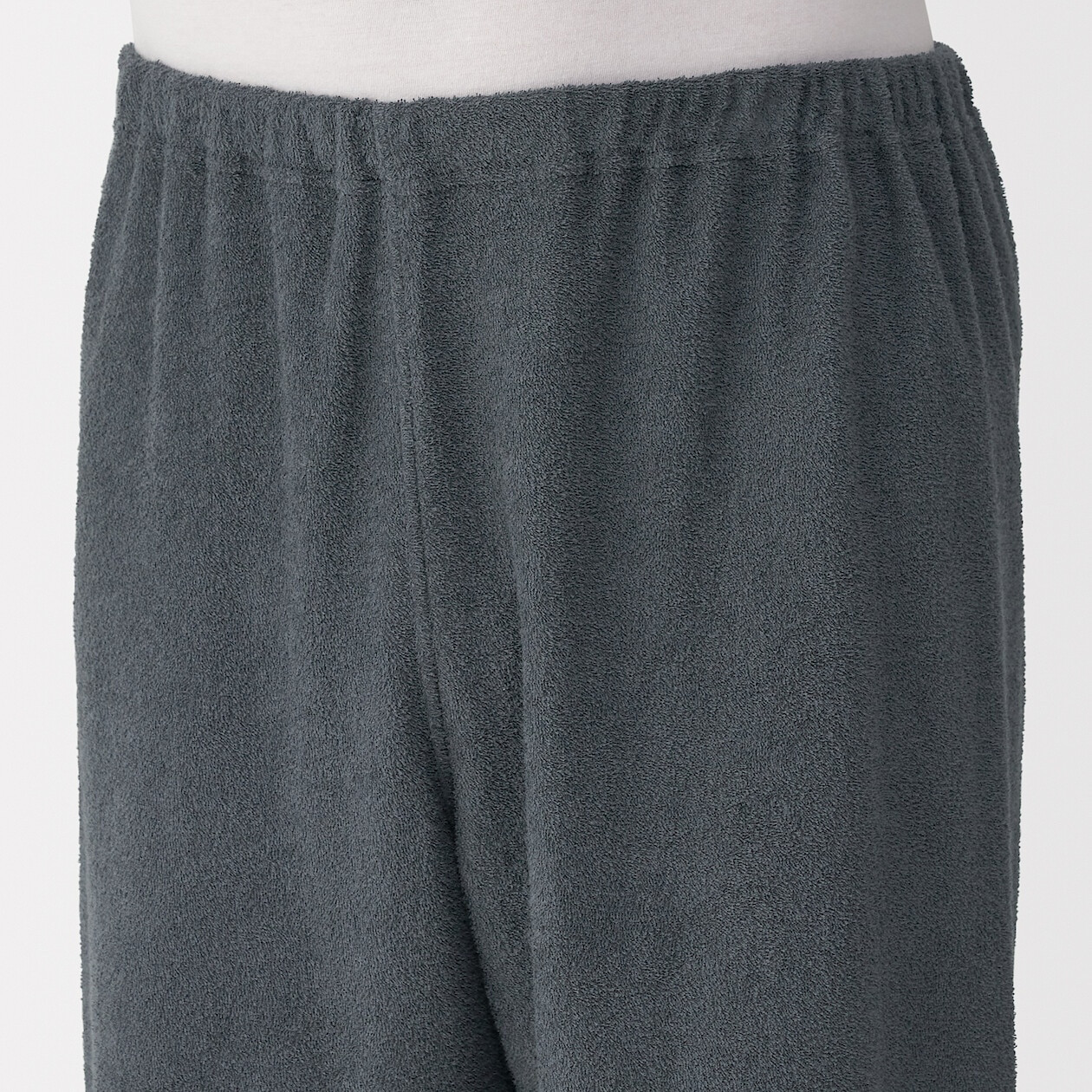 Piżama męska frotte grafitowa