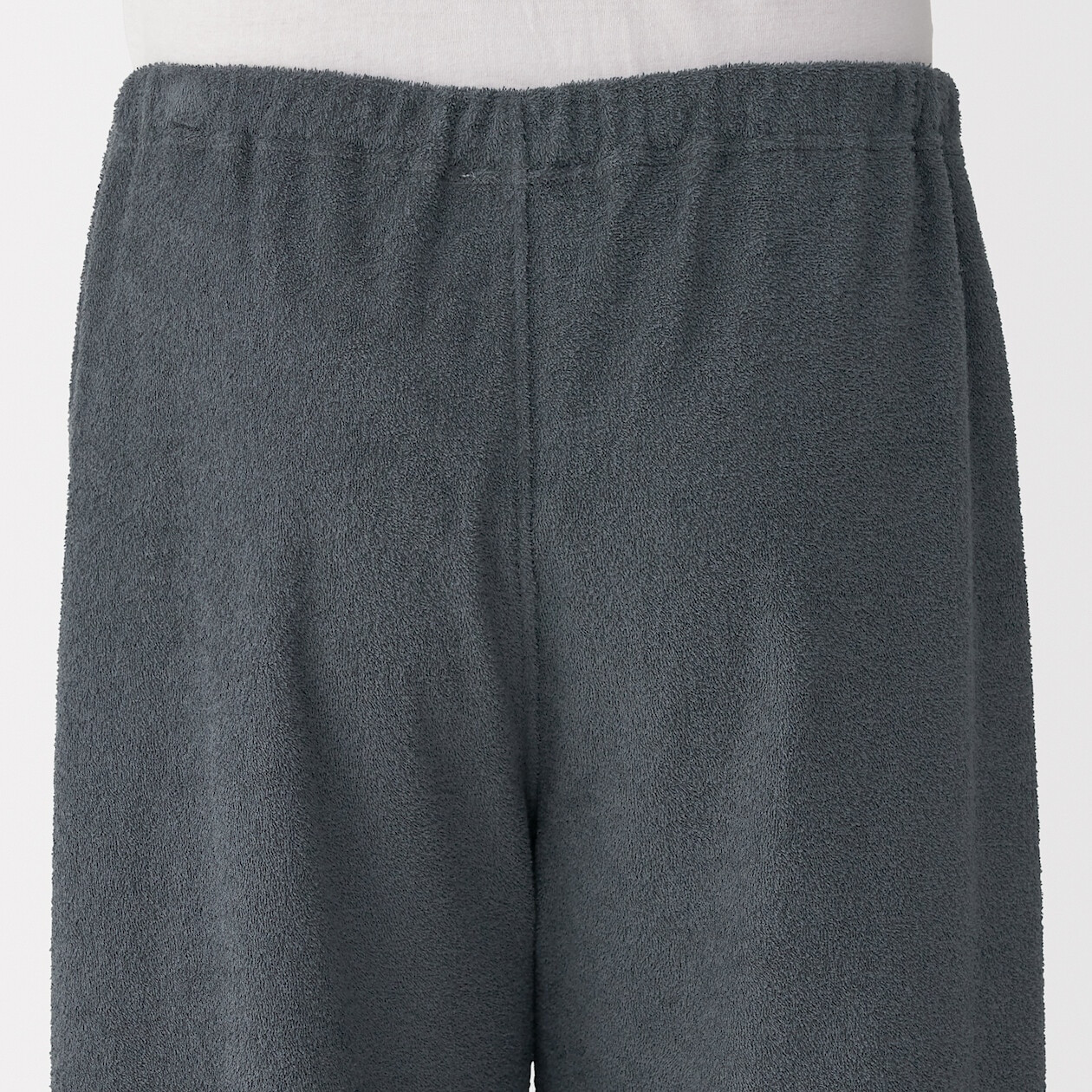 Piżama męska frotte grafitowa