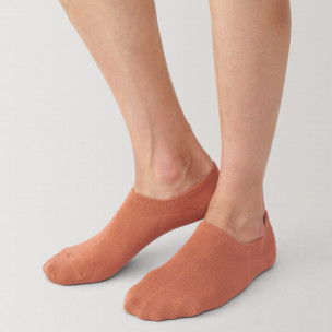 Skarpety niskie pomarańczowe
