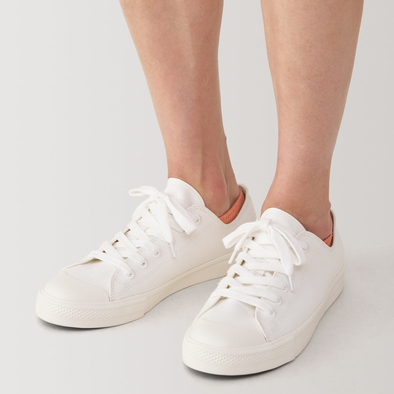 Skarpety niskie pomarańczowe