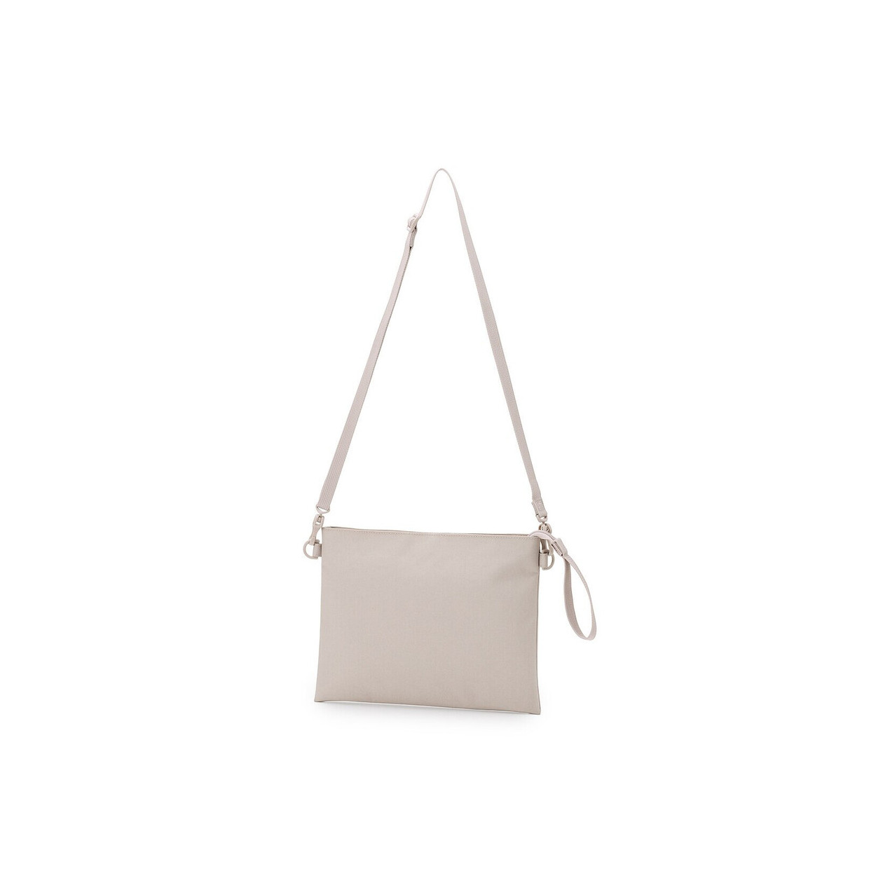 Torebka listonoszka mała beżowa