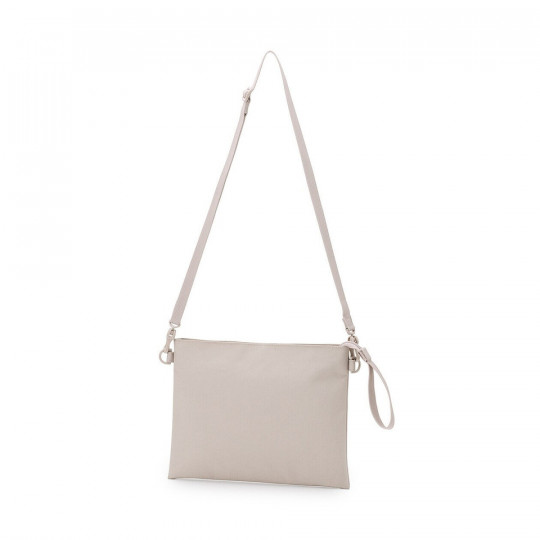 Torebka listonoszka mała beżowa