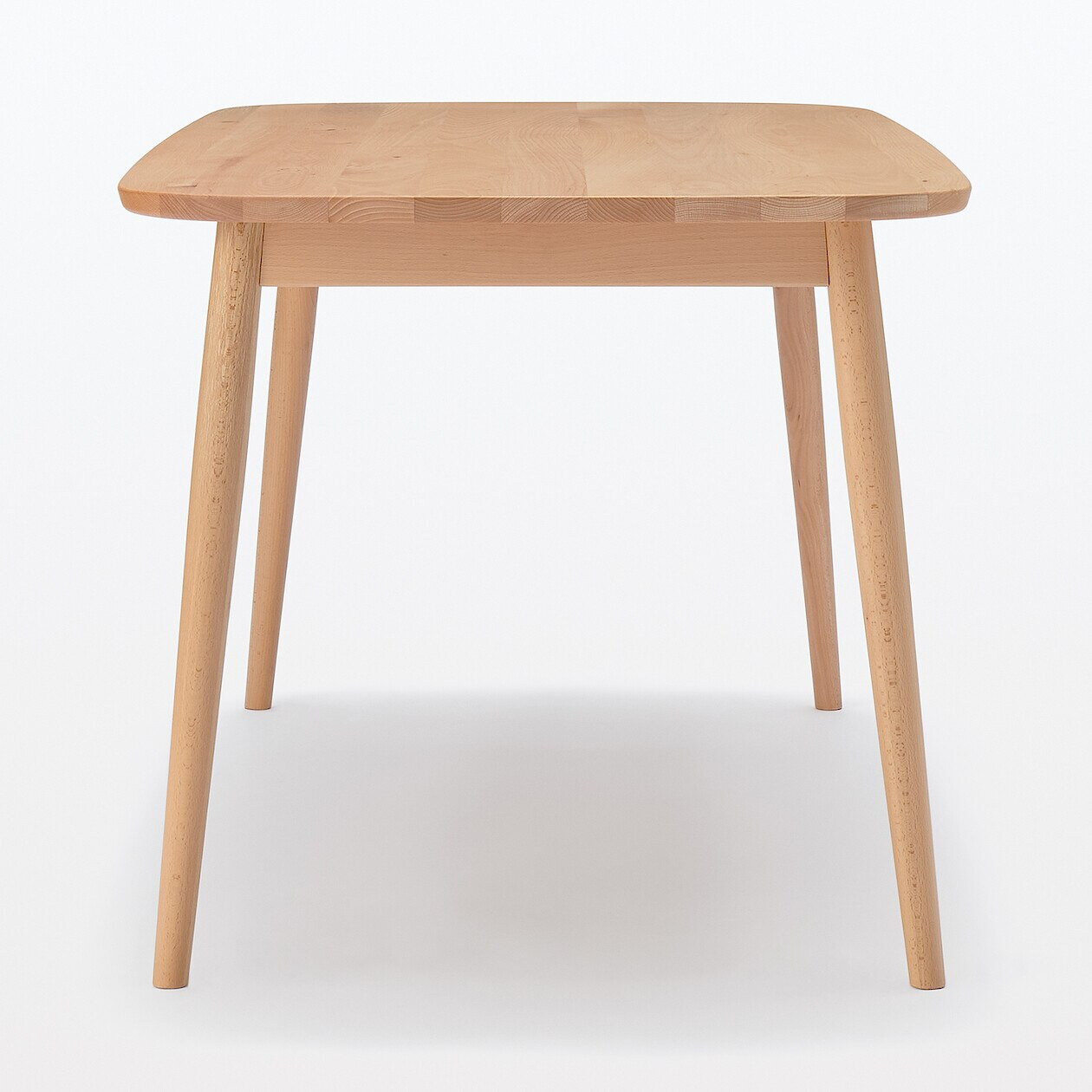 Stół owalny buk 150 x 80 cm