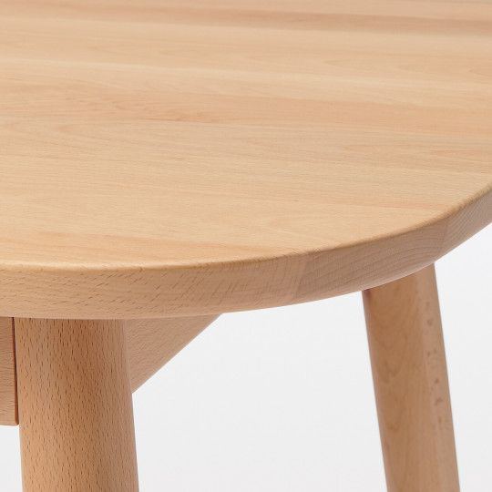 Stół owalny buk 150 x 80 cm