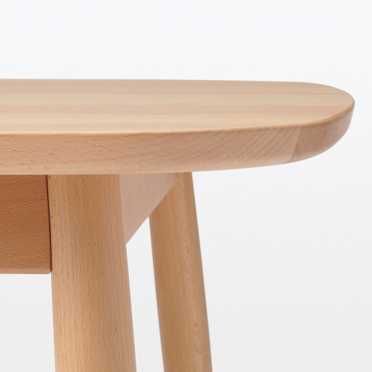 Stół owalny buk 180 x 80 cm