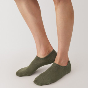 Skarpety niskie khaki