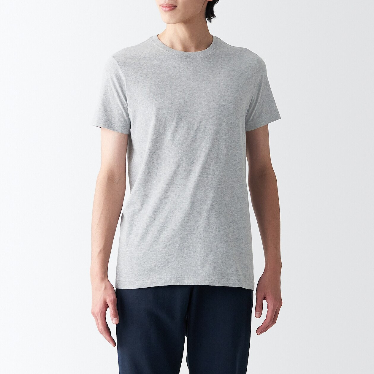 T-shirt bawełniany szary