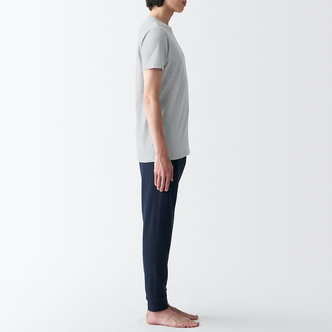 T-shirt bawełniany szary