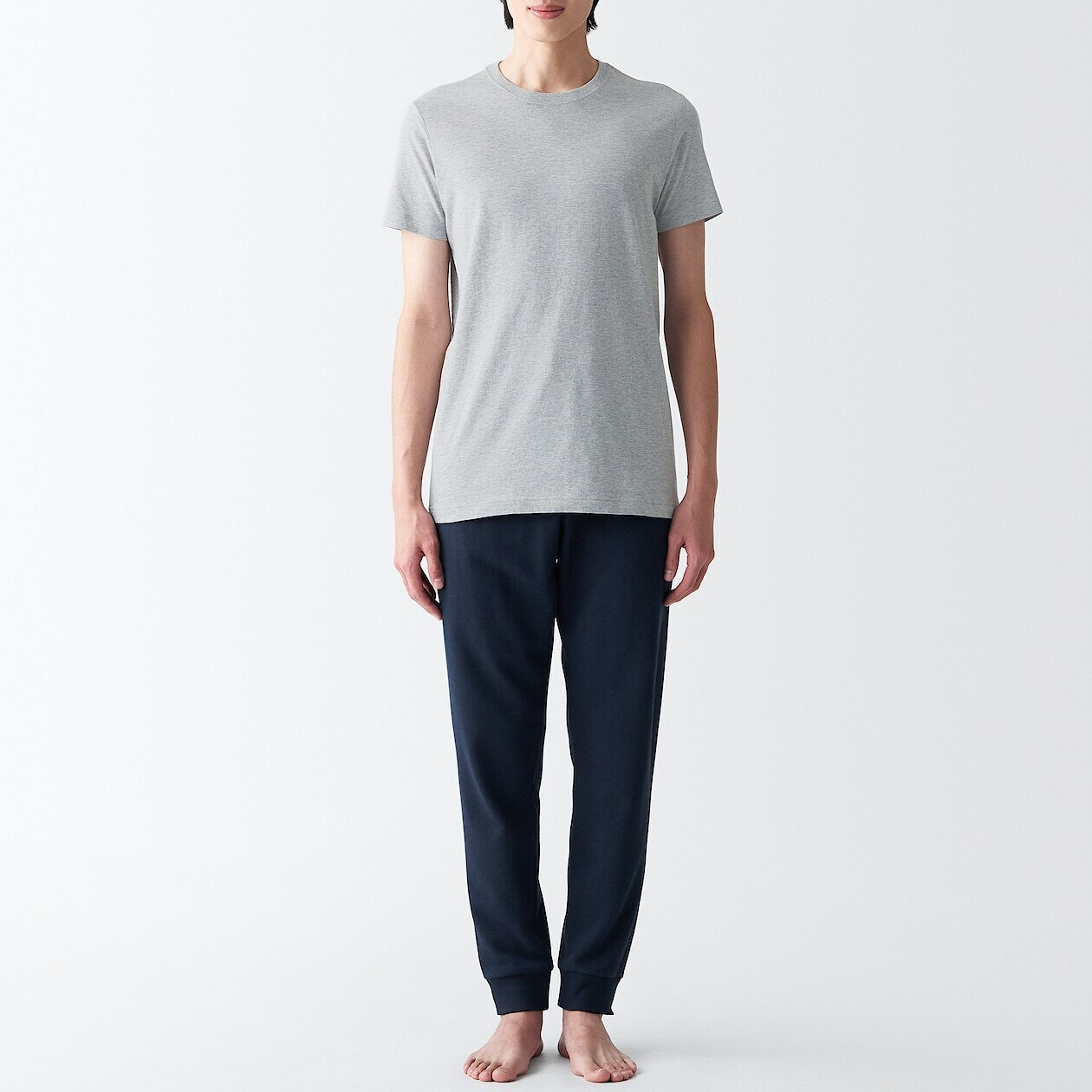 T-shirt bawełniany szary