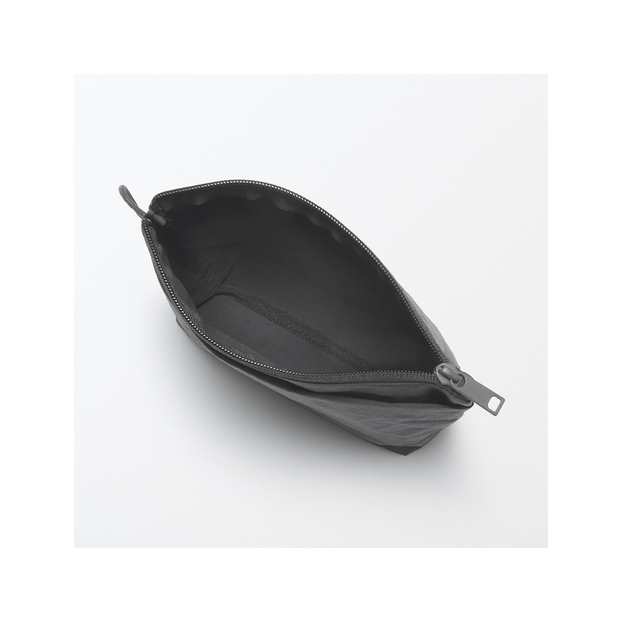 Kosmetyczka nylonowa grafitowa M