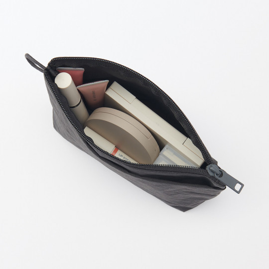 Kosmetyczka nylonowa grafitowa M