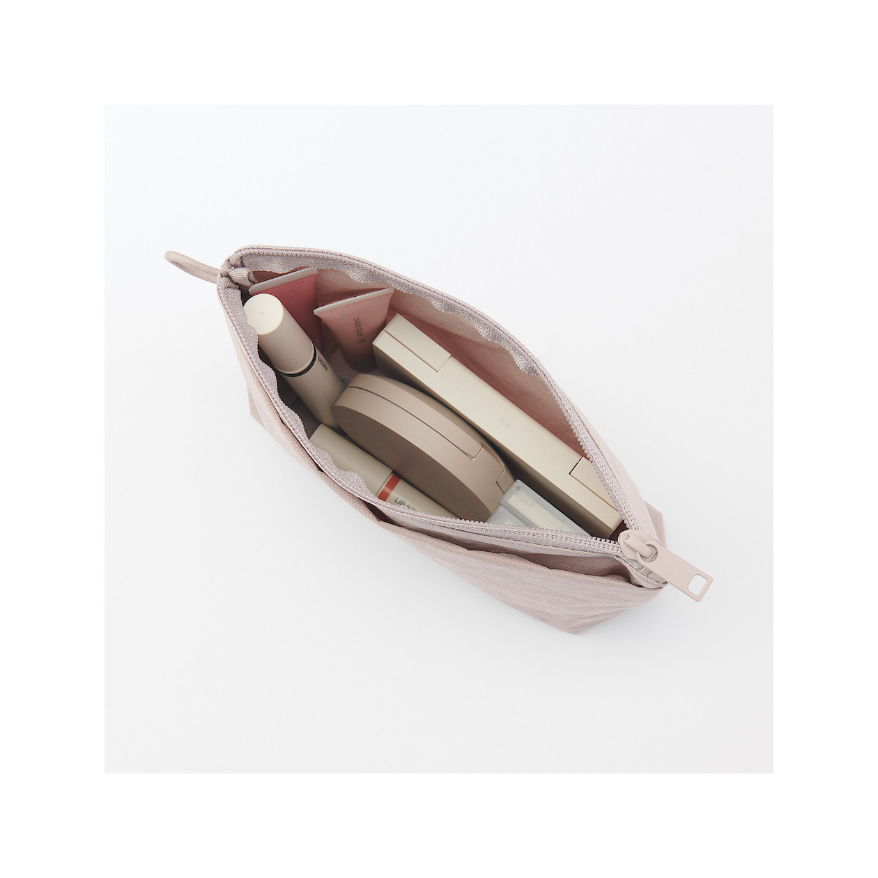 Kosmetyczka nylonowa różowa M