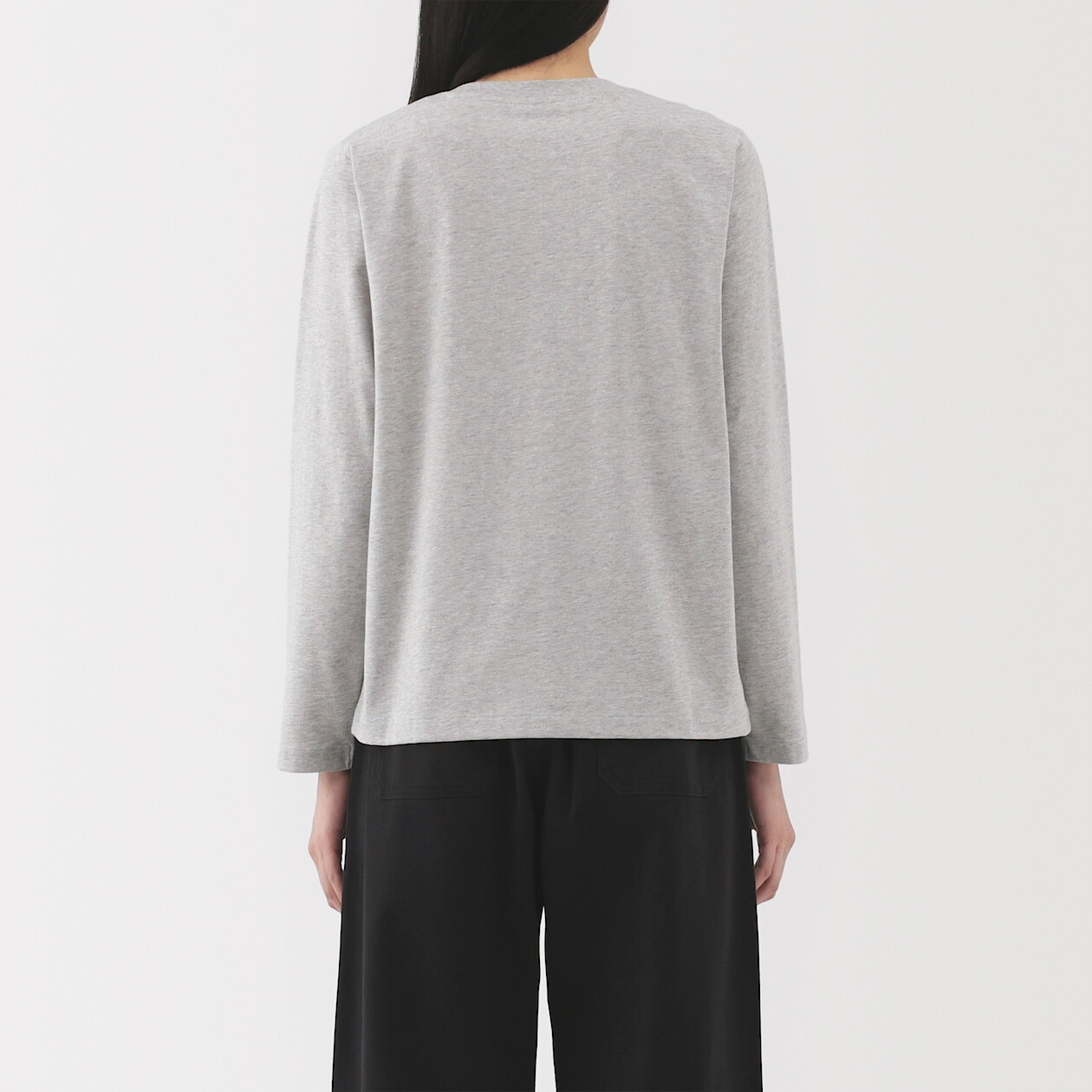 Bluzka z długim rękawem niebieska