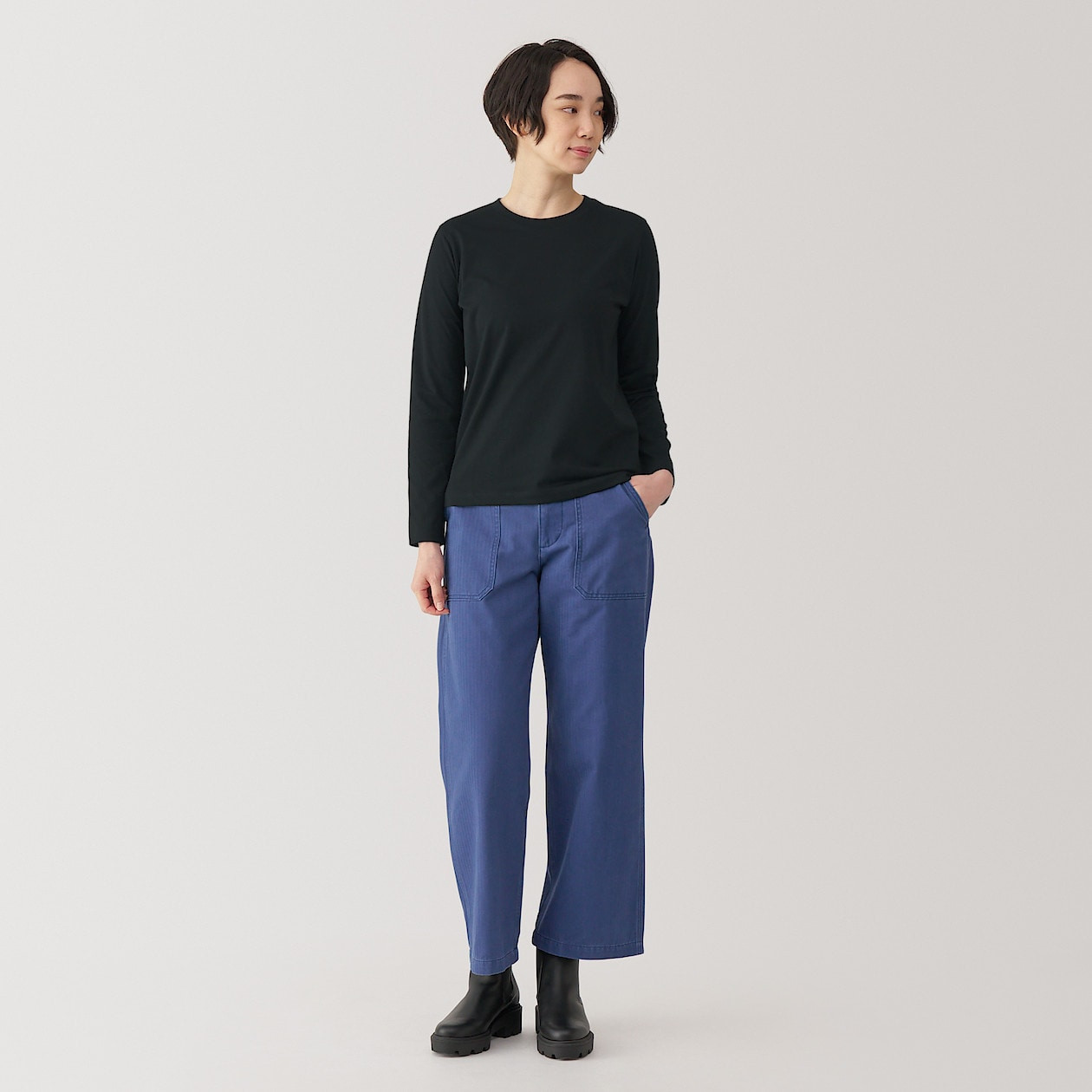 Bluzka z długim rękawem czarna