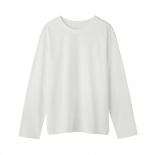 Bluzka z długim rękawem biała