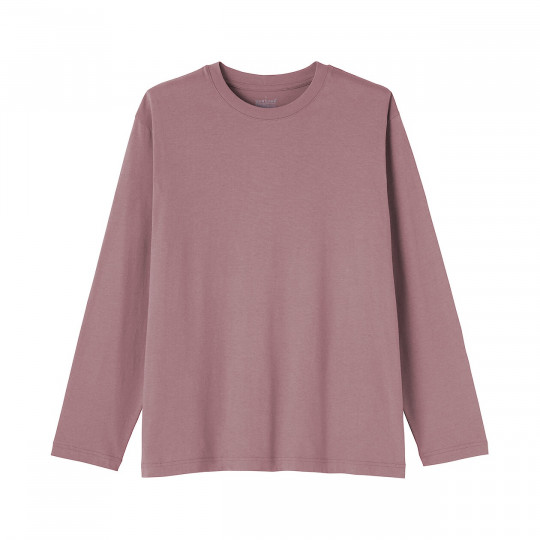 Koszulka z długim rękawem różowa