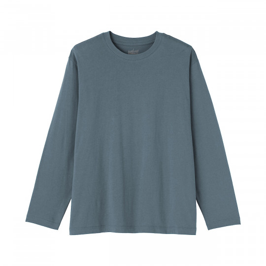 Koszulka z długim rękawem niebieska