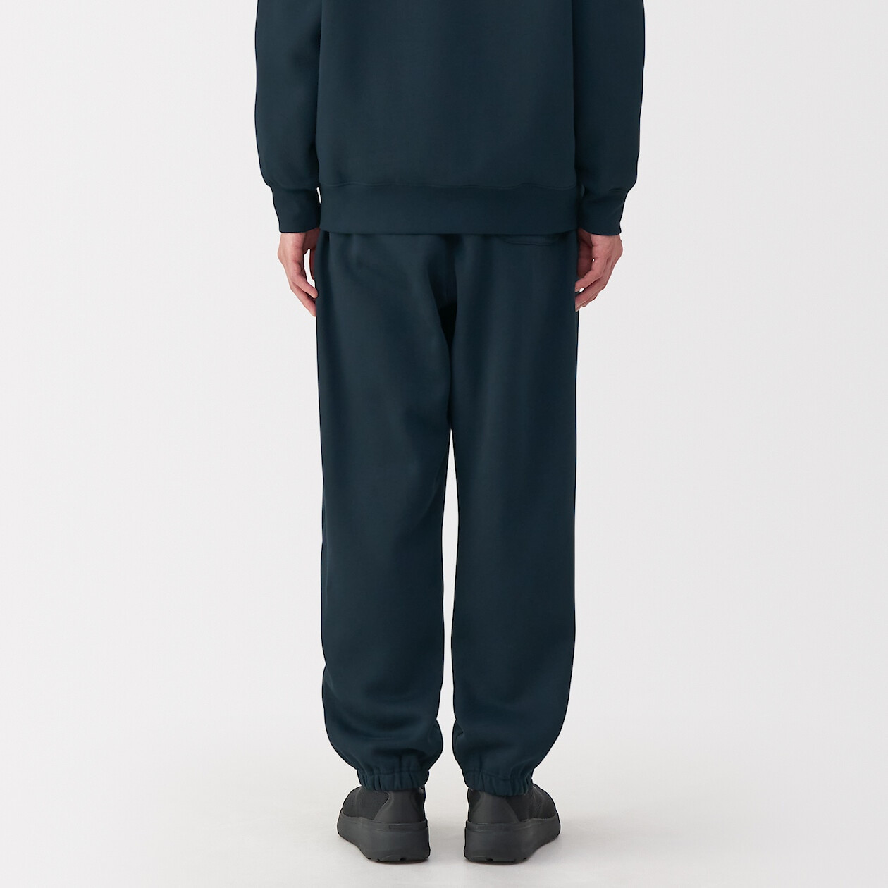 Spodnie rekreacyjne szerokie granatowe