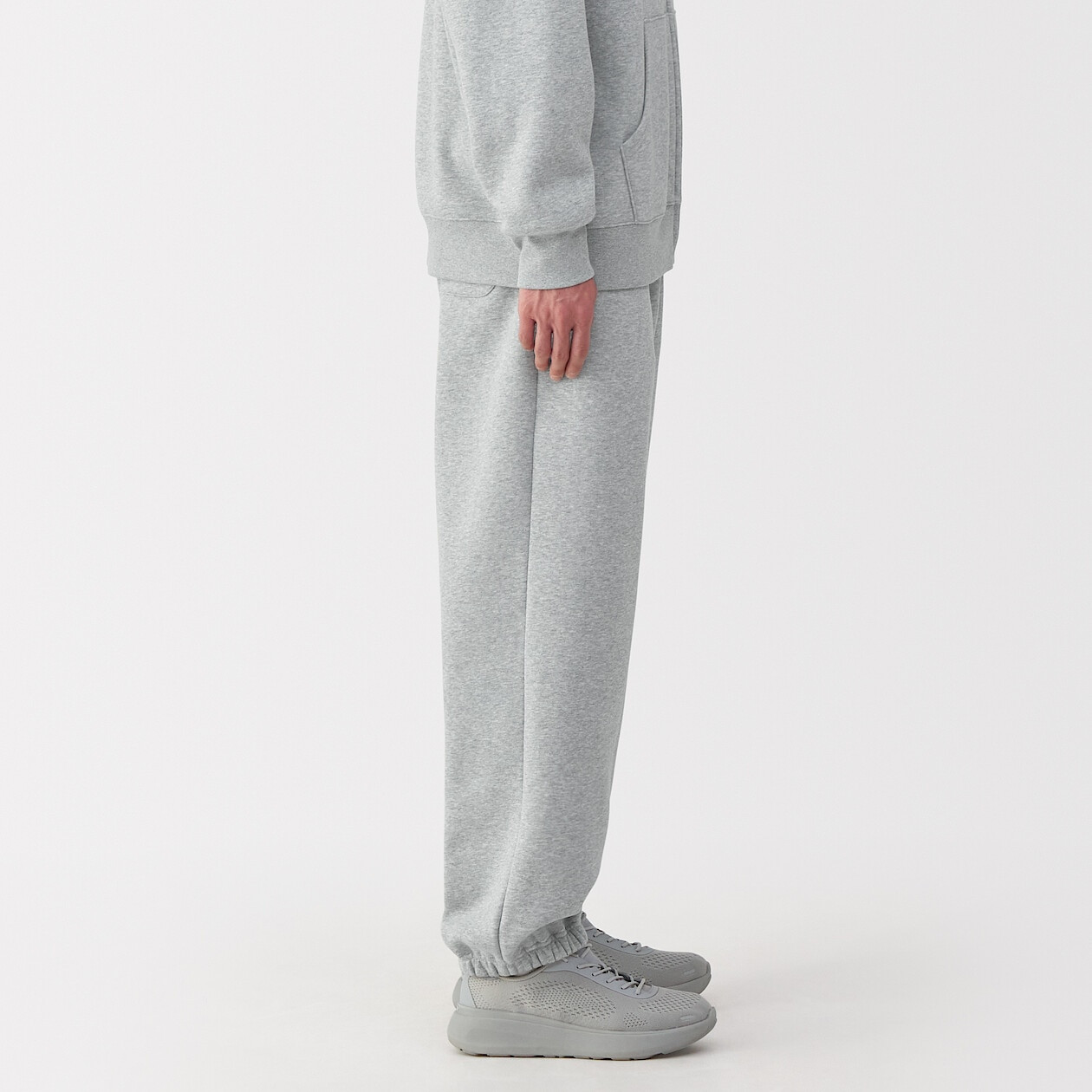 Spodnie rekreacyjne szerokie szare