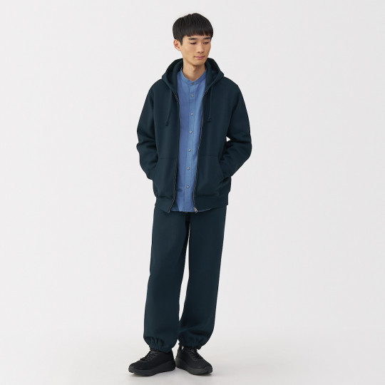 Bluza z kapturem granatowa