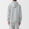 Bluza z kapturem szara
