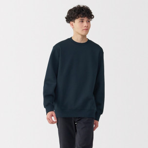 Bluza z dekoltem C granatowa