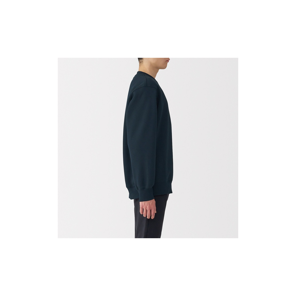 Bluza z dekoltem C granatowa