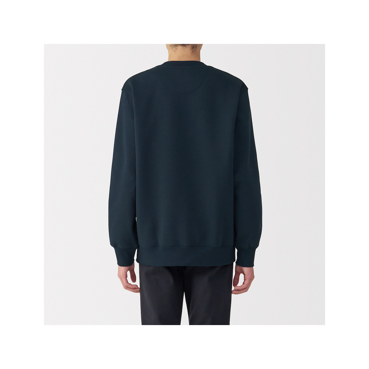 Bluza z dekoltem C granatowa