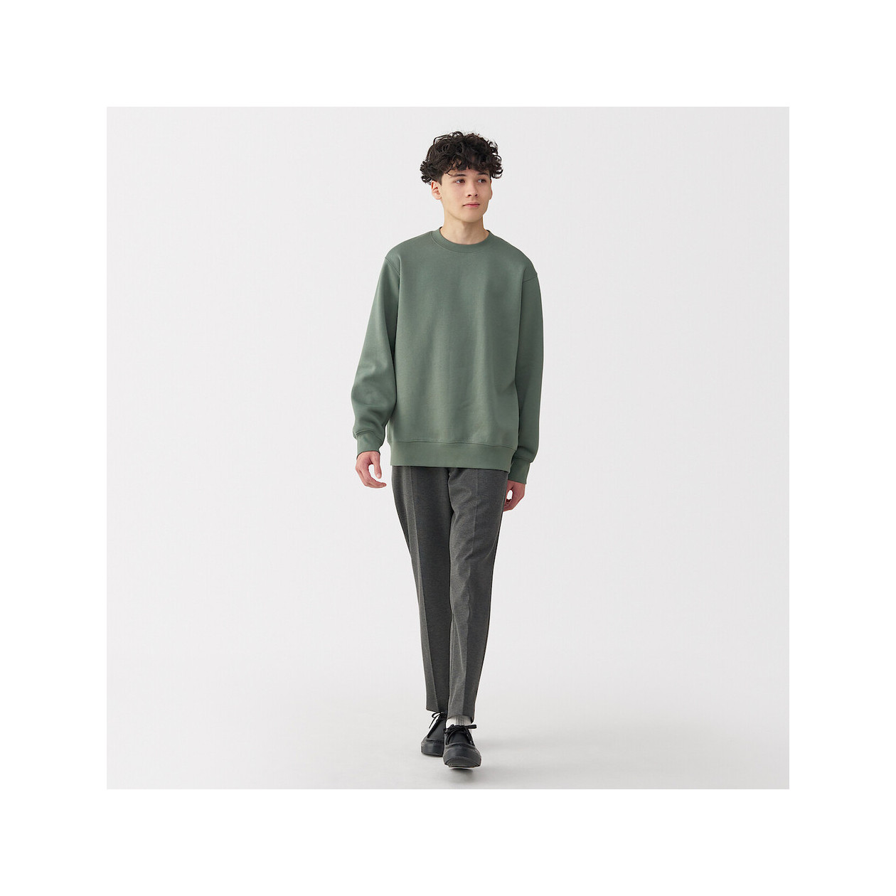 Bluza z dekoltem C khaki