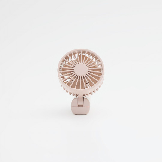 Wiatraczek USB podróżny różowy