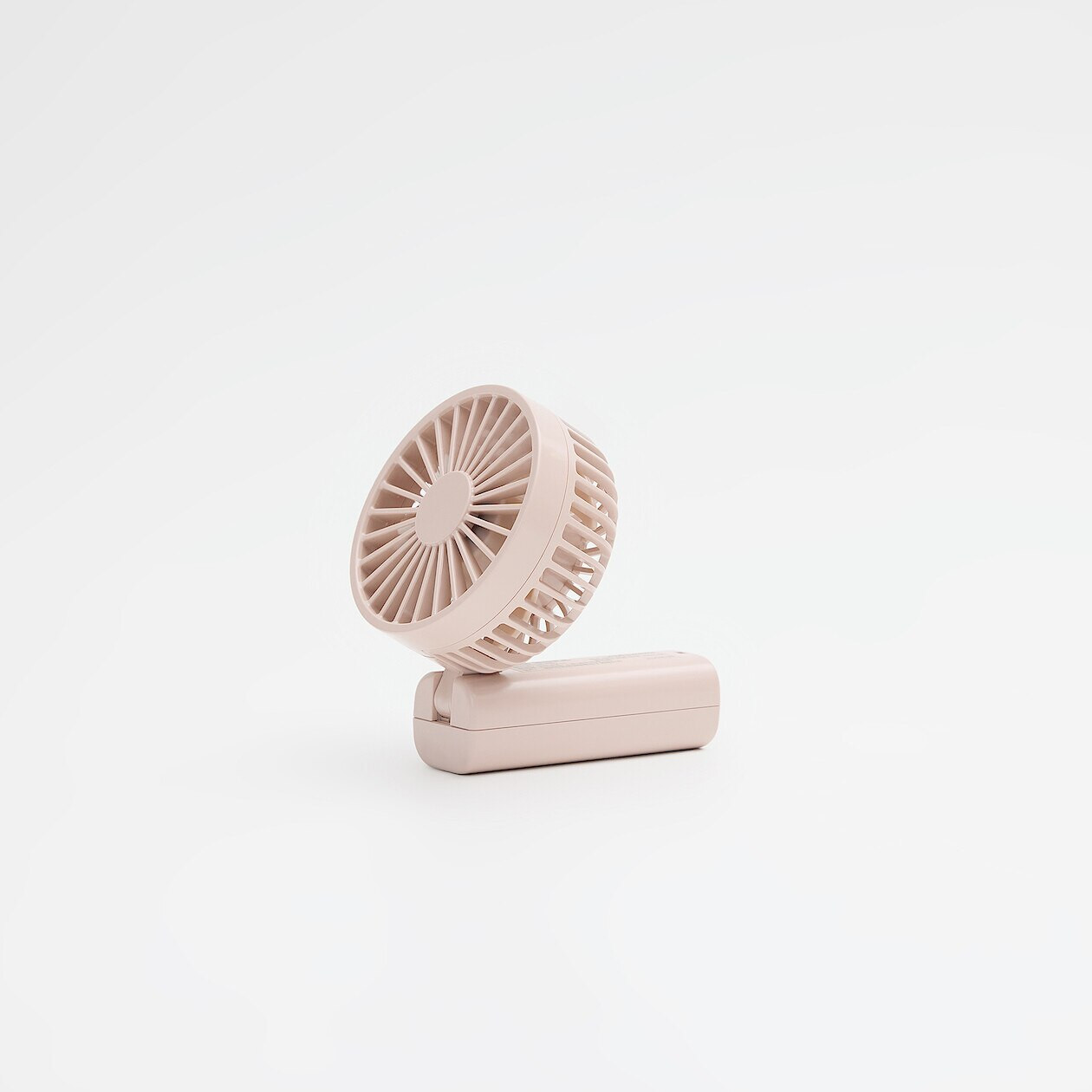 Wiatraczek USB podróżny różowy