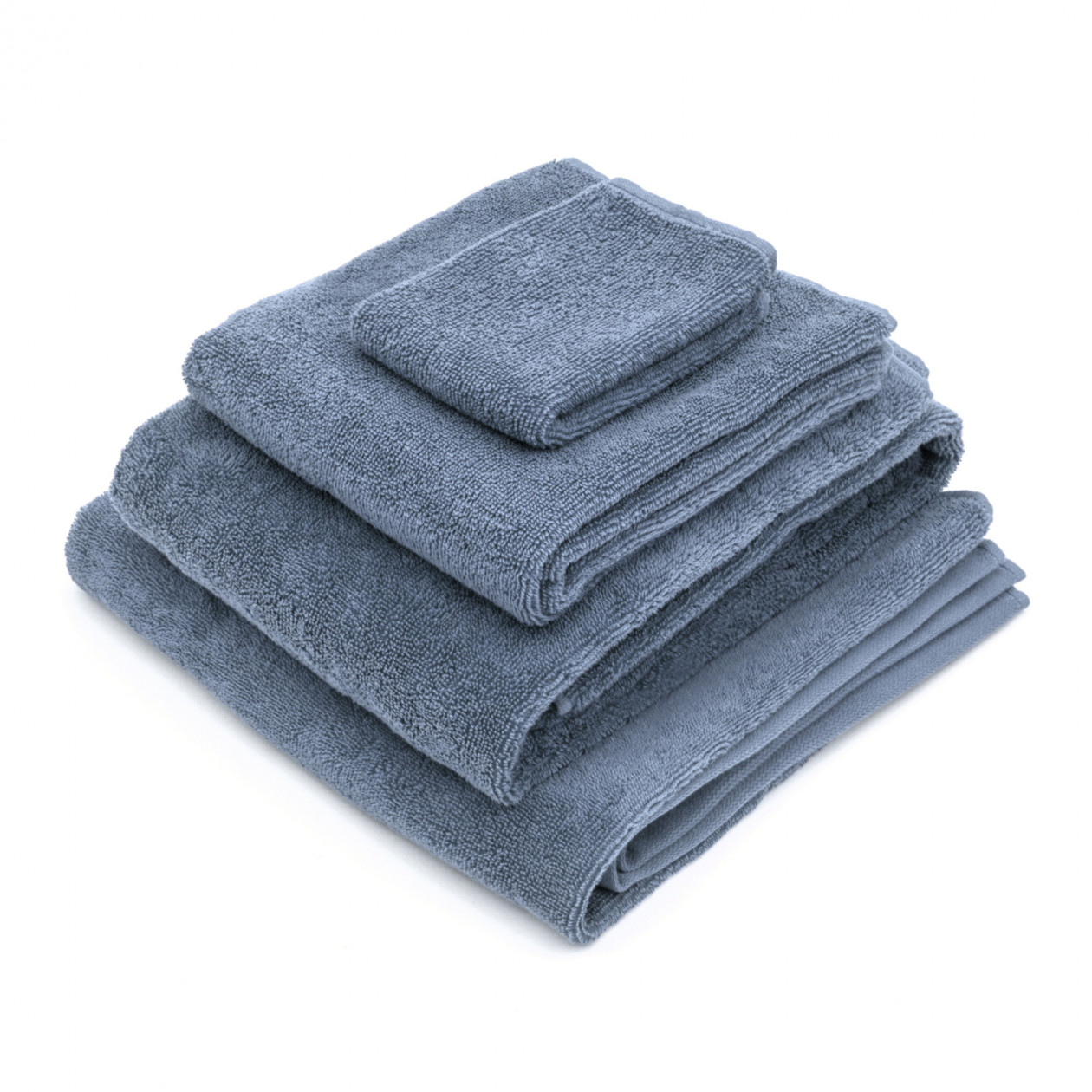 Ręcznik do twarzy 33x33 cm niebieski