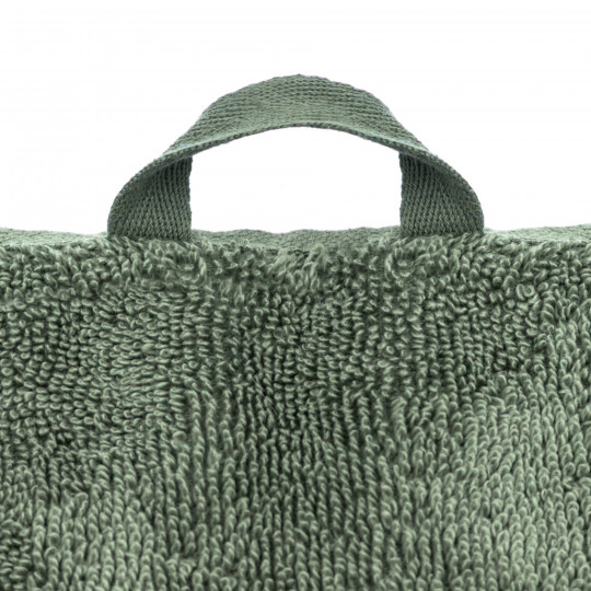 Ręcznik do twarzy 33x33 cm zielony