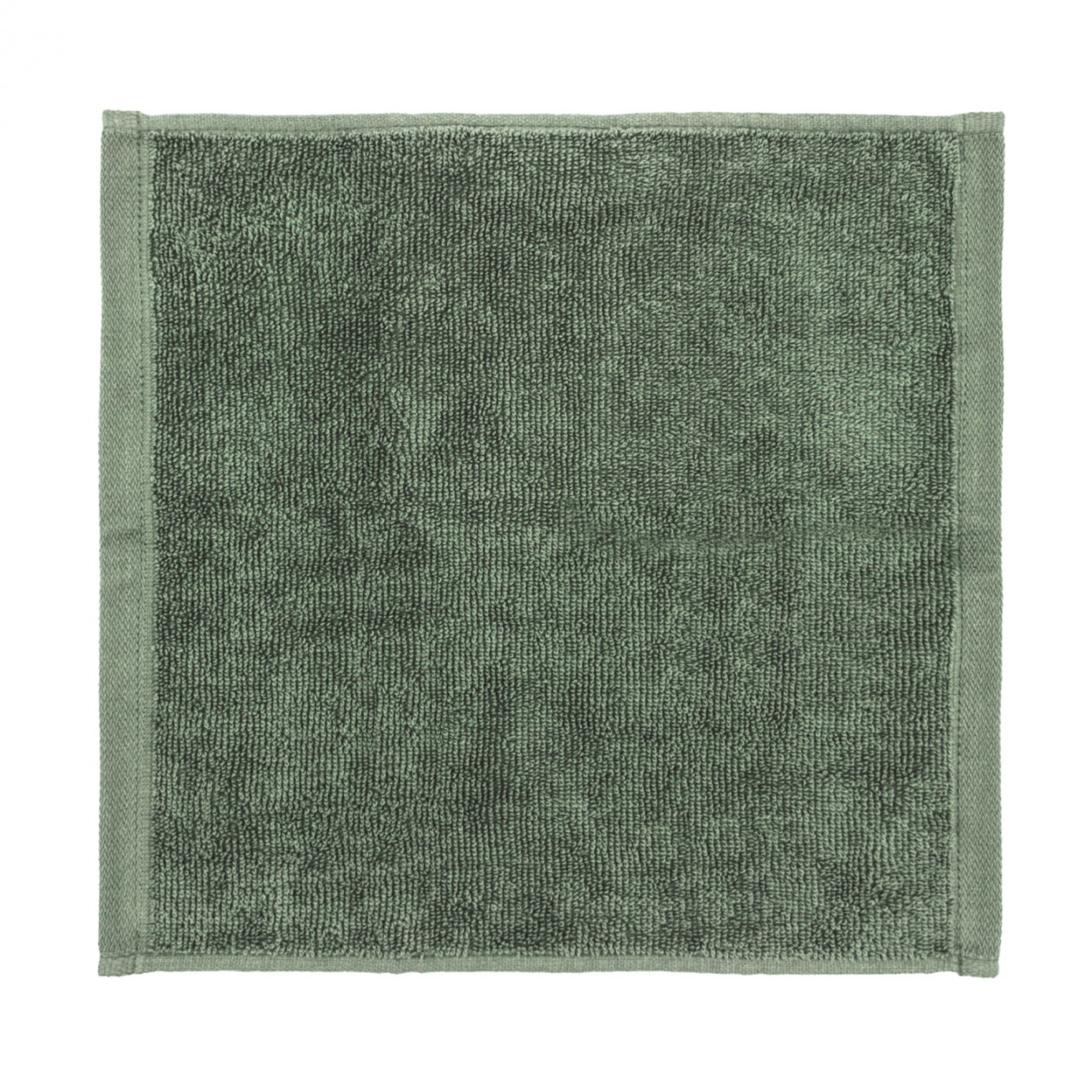 Ręcznik do twarzy 33x33 cm zielony